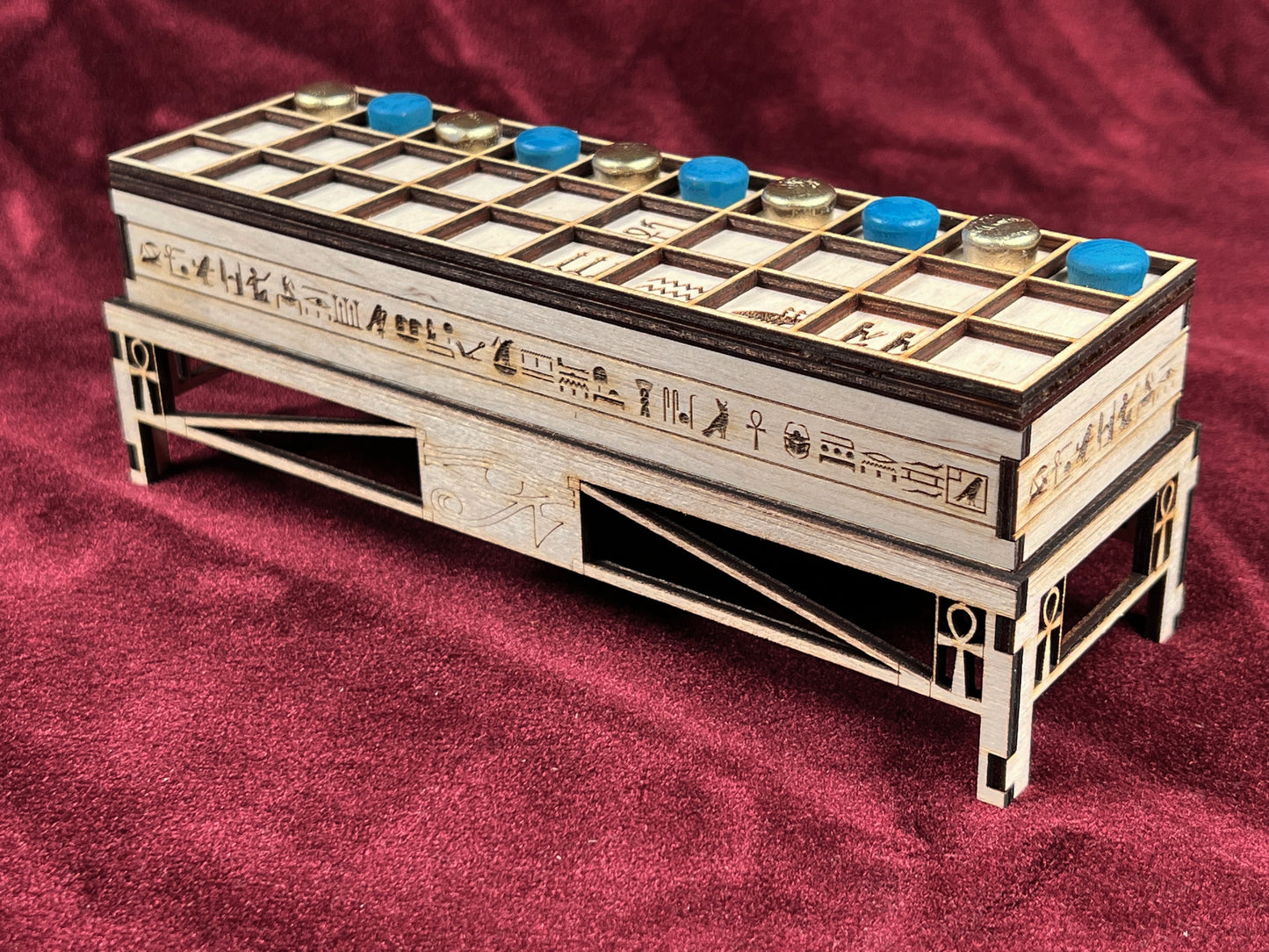 SENET - The Ancient Egyptian Board Game of the Pharaohs.