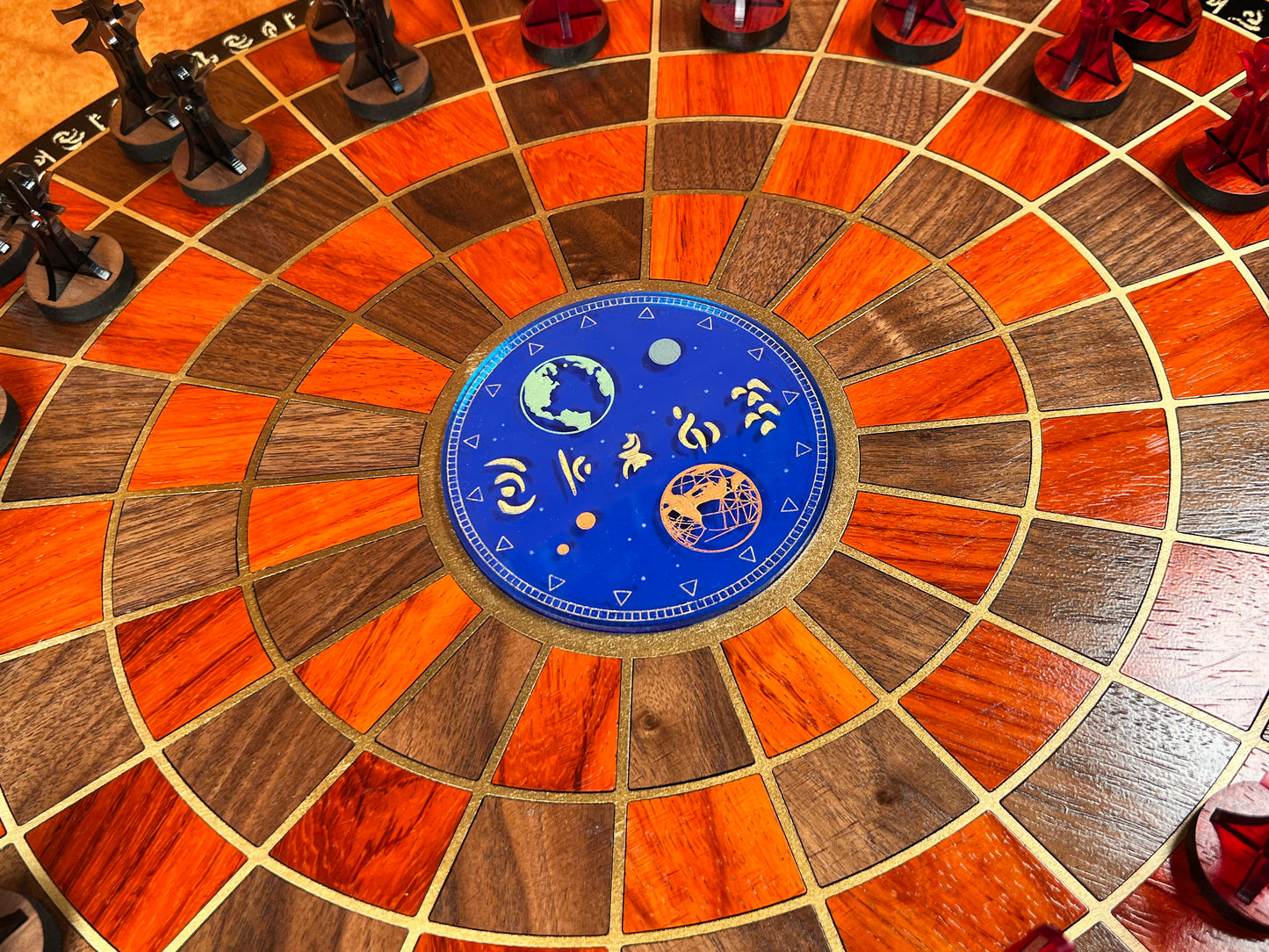 John Carter Presentation JETAN - Martian Chess, from the Princess of Mars Book Series by Edgar Rice Burroughs. LIMITED EDITION.