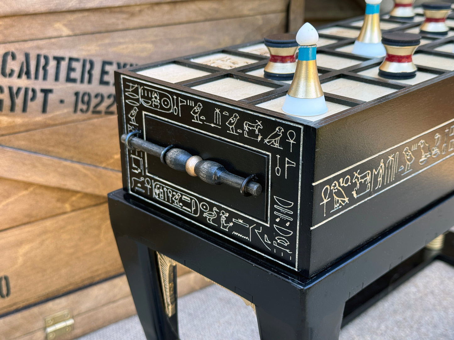 1/1 Scale Museum Replica of Tutankhamuns SENET Game! Direct from the Tomb of the King.