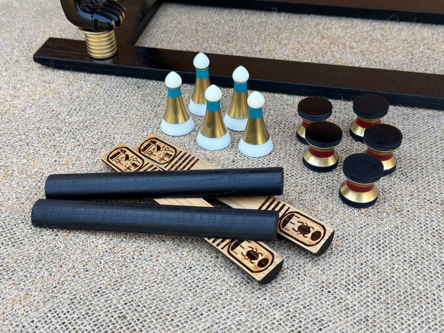 1/1 Scale Museum Replica of Tutankhamuns SENET Game! Direct from the Tomb of the King.