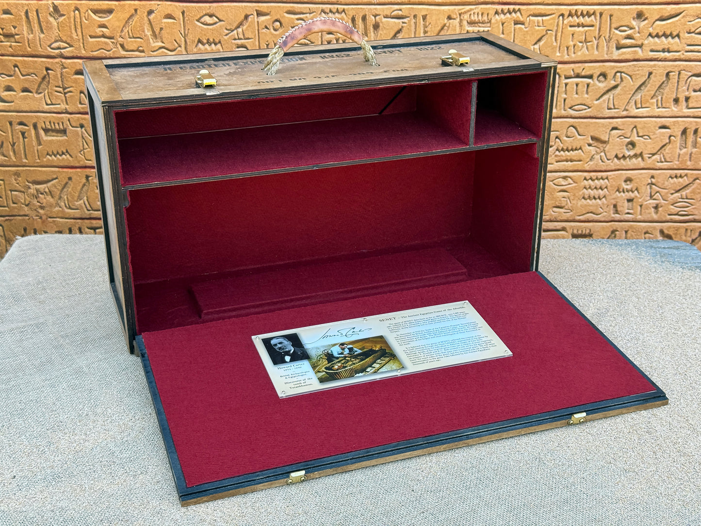 1/1 Scale Museum Replica of Tutankhamuns SENET Game! Direct from the Tomb of the King.