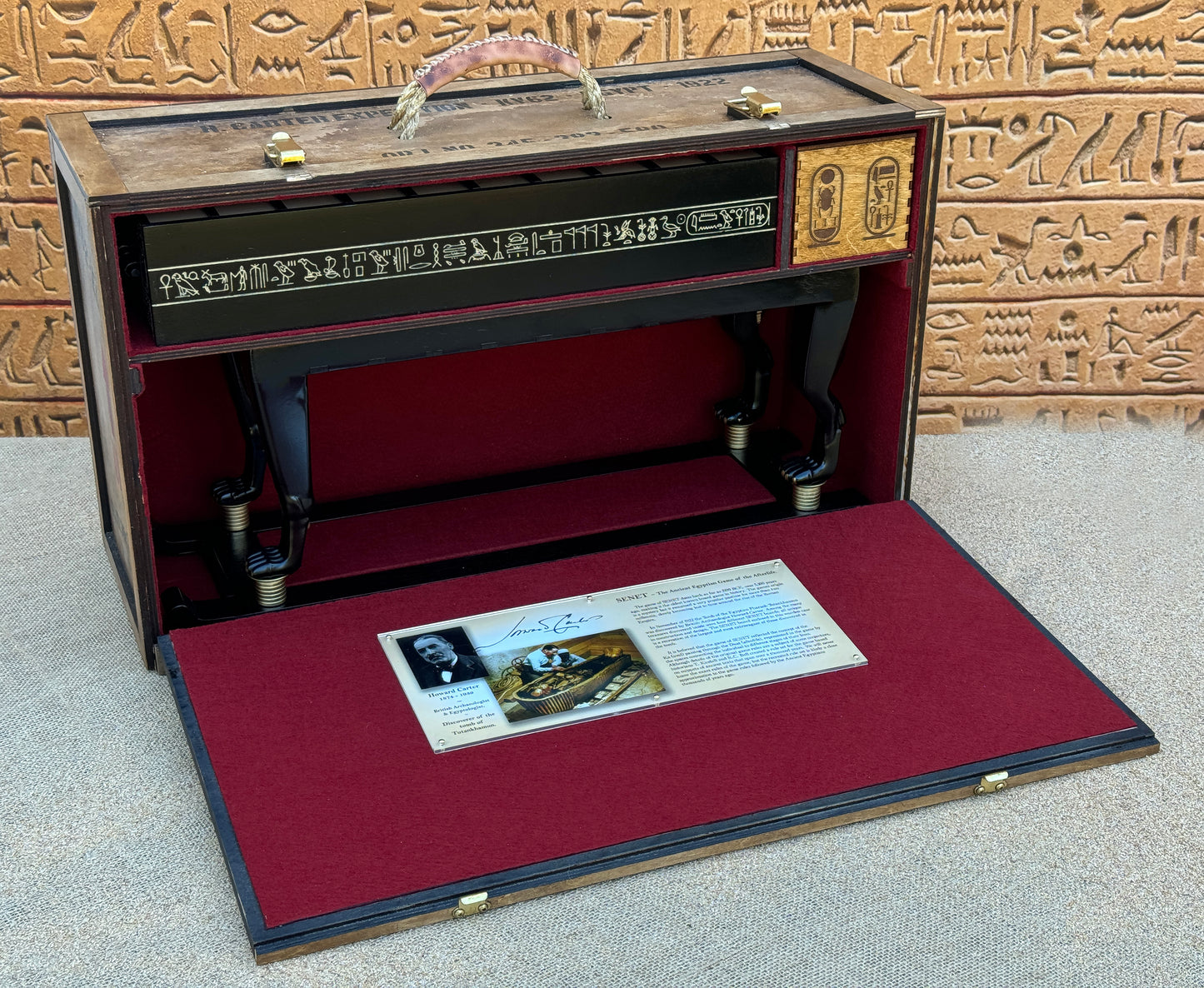 1/1 Scale Museum Replica of Tutankhamuns SENET Game! Direct from the Tomb of the King.