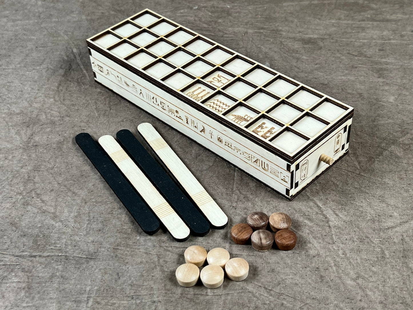 Ancient Egyptian SENET from the Tomb of Tutankhamun! An ancient game of skill and strategy!