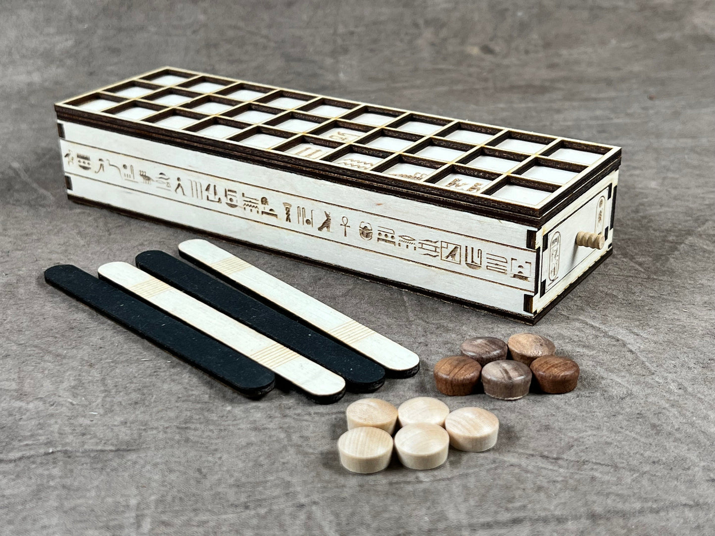 Ancient Egyptian SENET from the Tomb of Tutankhamun! An ancient game of skill and strategy!