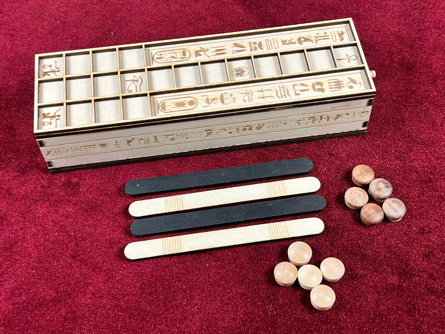 SENET & ASEB ~ Two Ancient Games from the Tomb of Tutankhamun! Games of Skill and Strategy.