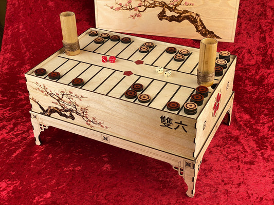 Ban Sugoroku ~ Ancient Japanese Game and the Ancestor to Backgammon.