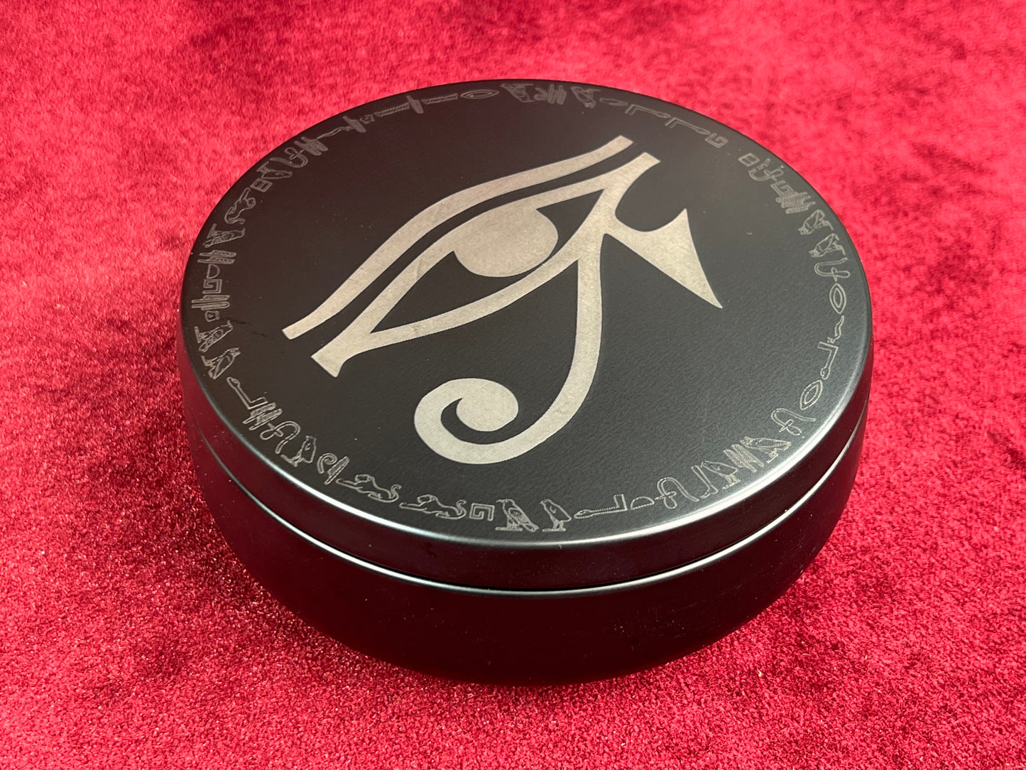 MEHEN - The Ancient Egyptian Game Encased in Beautiful Engraved Metal Box.