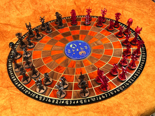 John Carter Presentation JETAN - Martian Chess, from the Princess of Mars Book Series by Edgar Rice Burroughs. LIMITED EDITION.