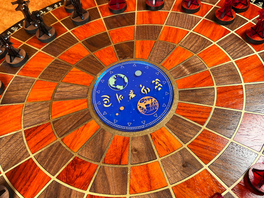 John Carter Presentation JETAN - Martian Chess, from the Princess of Mars Book Series by Edgar Rice Burroughs. LIMITED EDITION.