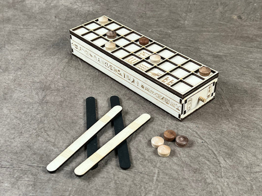 Ancient Egyptian SENET from the Tomb of Tutankhamun! An ancient game of skill and strategy!