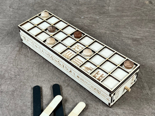 Ancient Egyptian SENET from the Tomb of Tutankhamun! An ancient game of skill and strategy!