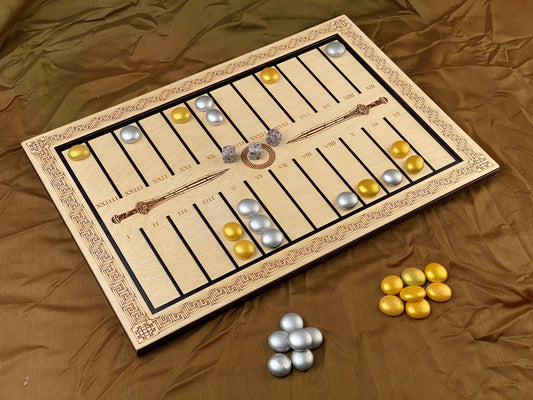 TABULA ~ The Game of the Ancient Greeks. Beautifully Made, Classic and Stylish.
