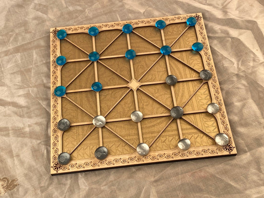 Alquerque ~ Qirkat! The Ancient and Mysterious Game of Conquest.