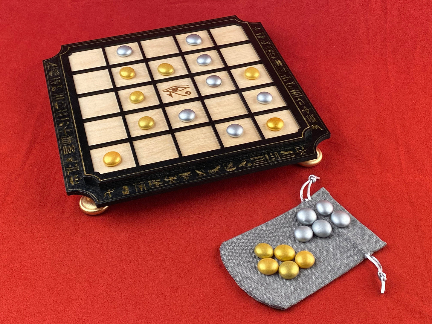 Seega! A Game from Ancient Egypt. The Strategic game from the New Kingdom.