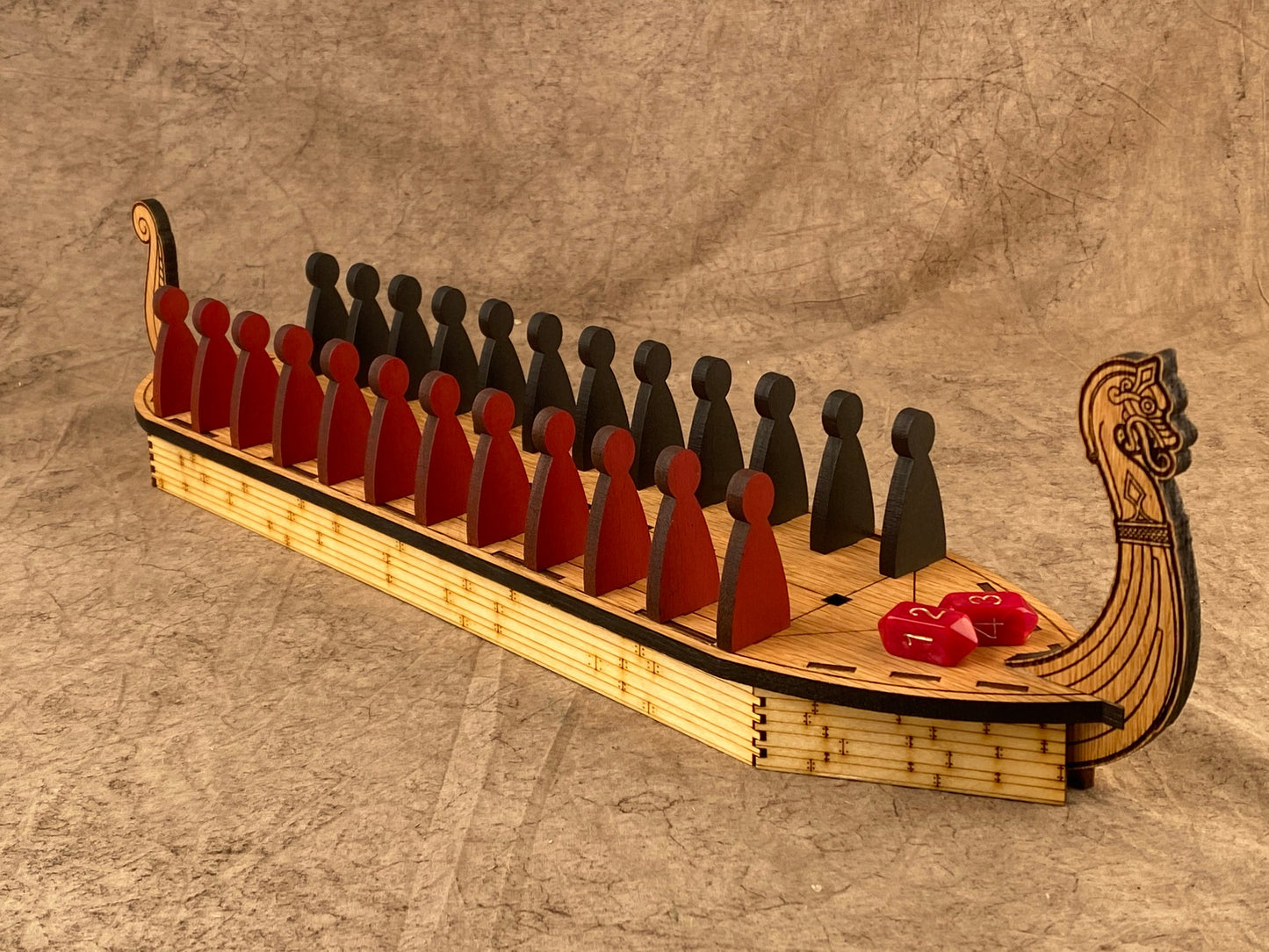 DALDOS! The Viking Game of Ship Board BATTLE! Scandinavian Design, an Ancient Game from the Dawn of the Vikings.