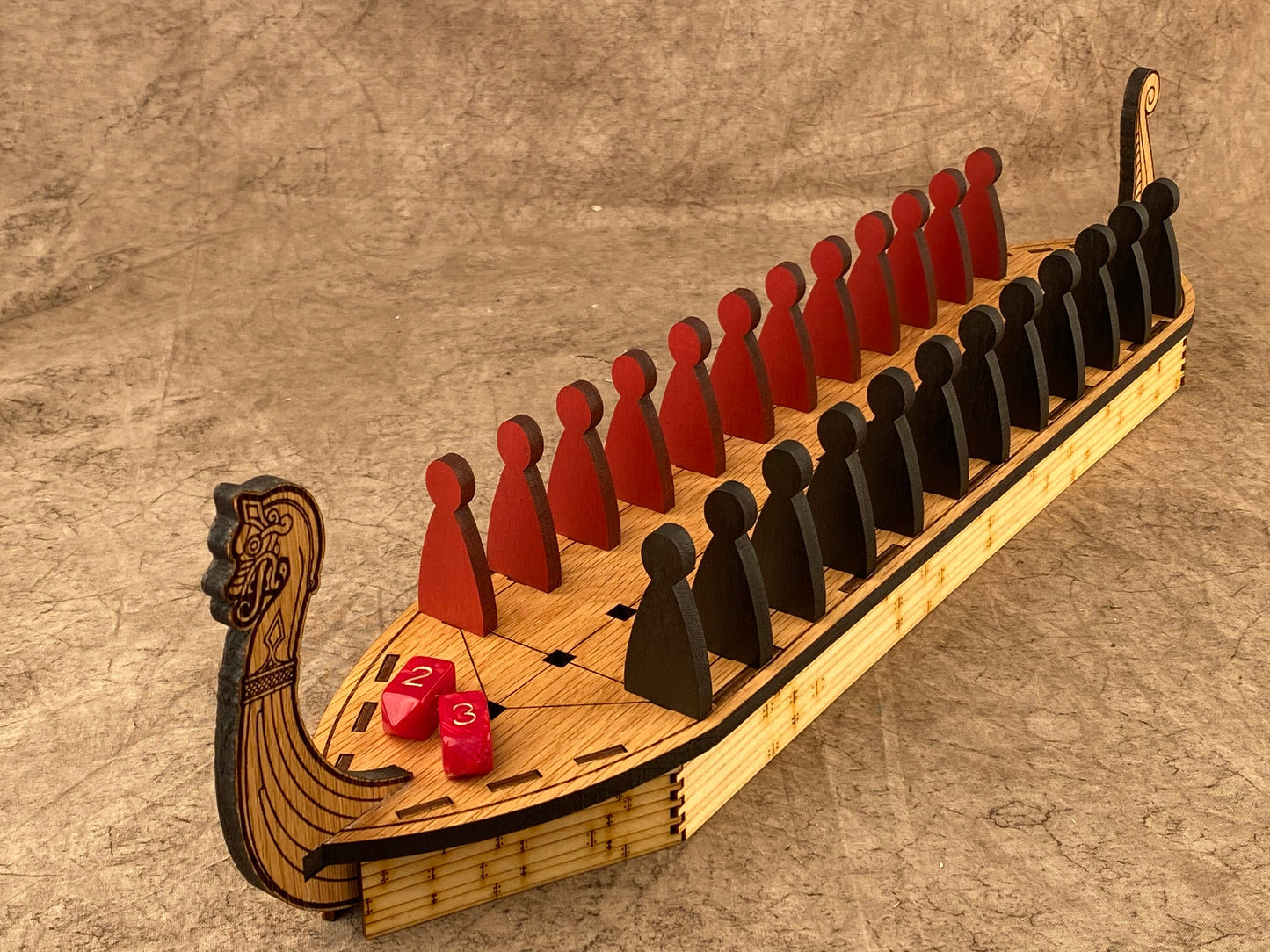 DALDOS! The Viking Game of Ship Board BATTLE! Scandinavian Design, an Ancient Game from the Dawn of the Vikings.