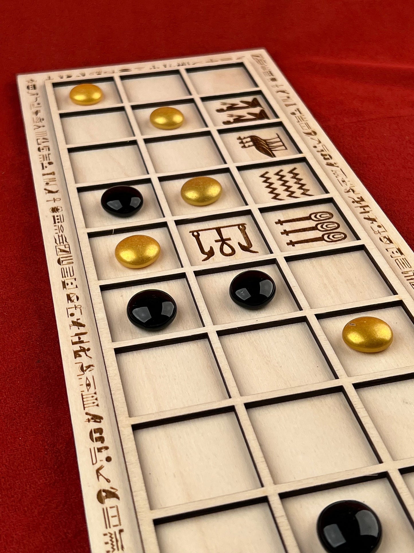 SENET! Flat Table Edition. The Ancient Egyptian Game of the Pharaohs.